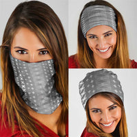 Black Samoa Malu Tattoo Inspired Neck Gaiter - Polynesian Pride