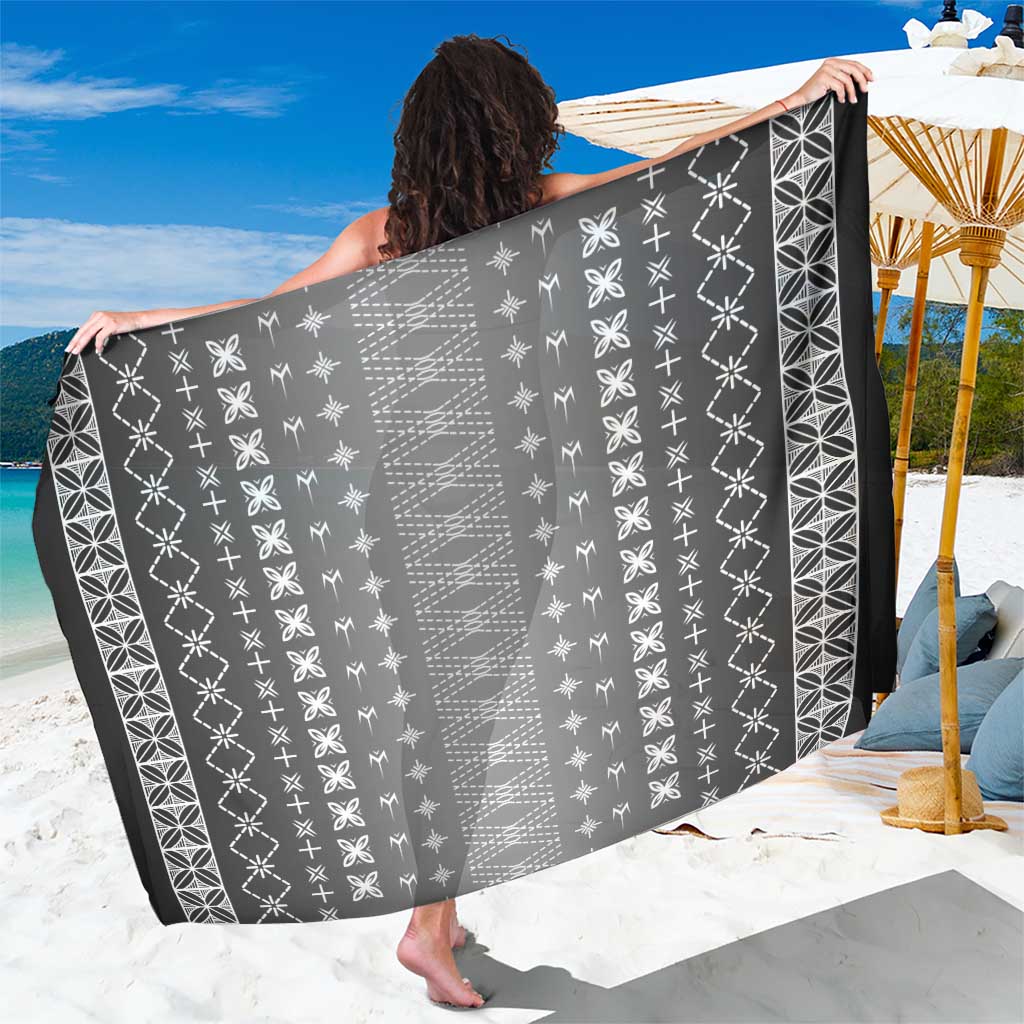 Black Samoa Malu Tattoo Inspired Sarong - Polynesian Pride