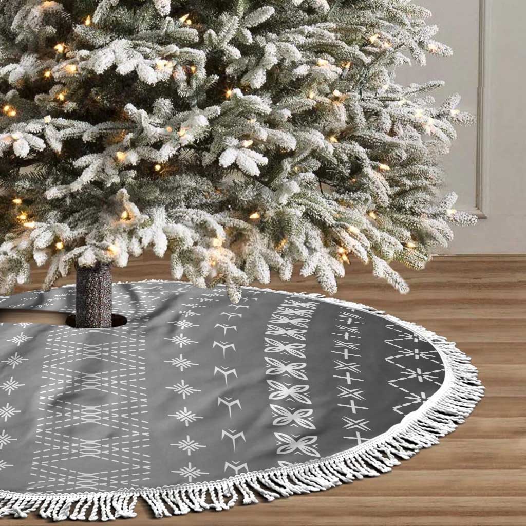 Black Samoa Malu Tattoo Inspired Tree Skirt - Polynesian Pride