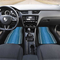 Blue Samoa Malu Tattoo Inspired Car Mats - Polynesian Pride