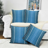 Blue Samoa Malu Tattoo Inspired Pillow Cover - Polynesian Pride