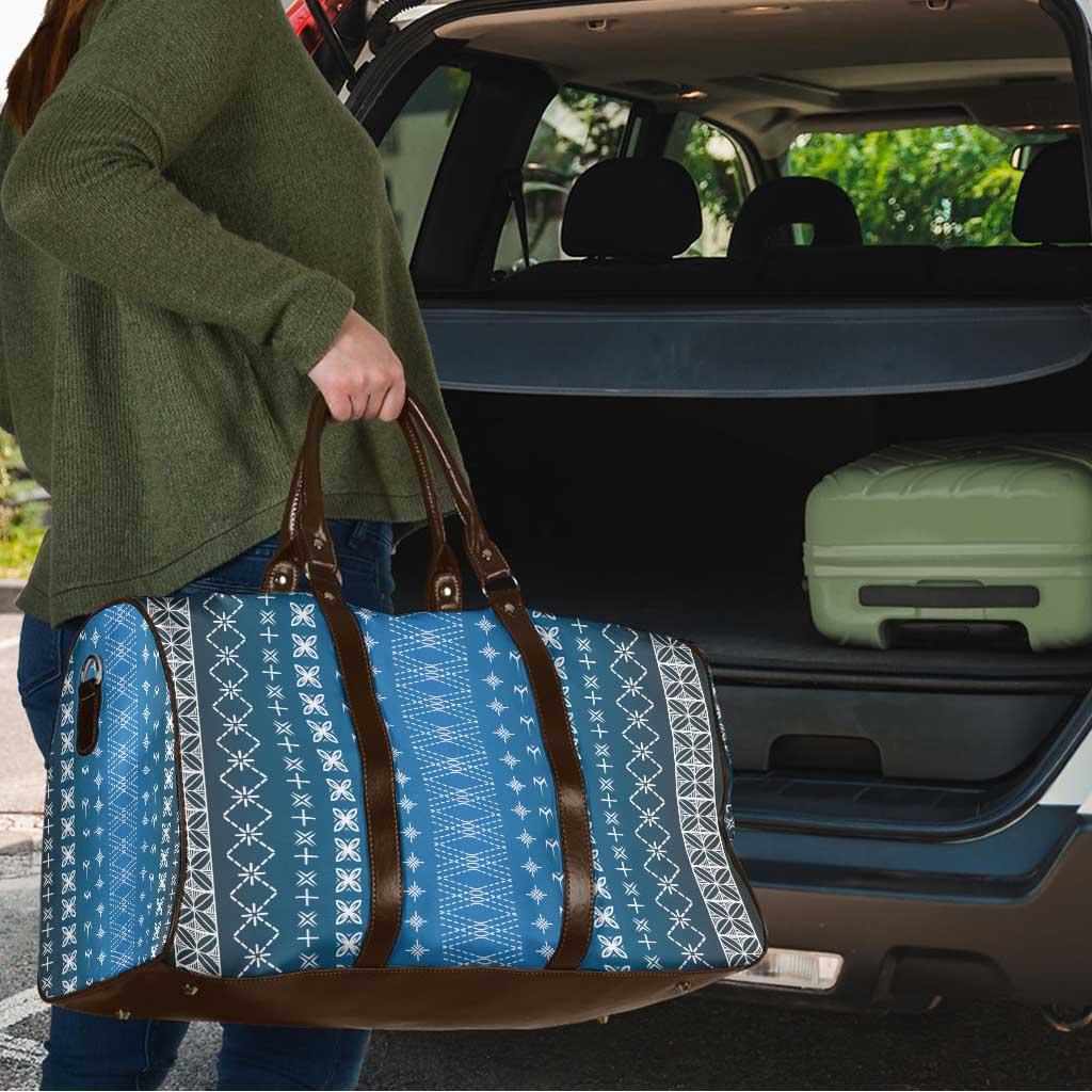 Blue Samoa Malu Tattoo Inspired Travel Bag - Polynesian Pride