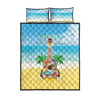 Hawaiian Ukulele Quilt Bed Set Sound Of Happiness LT05 - Polynesian Pride