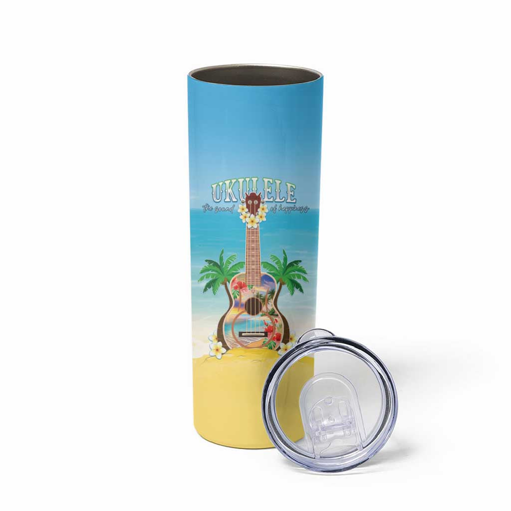 Hawaiian Ukulele Skinny Tumbler Sound Of Happiness LT05 - Polynesian Pride