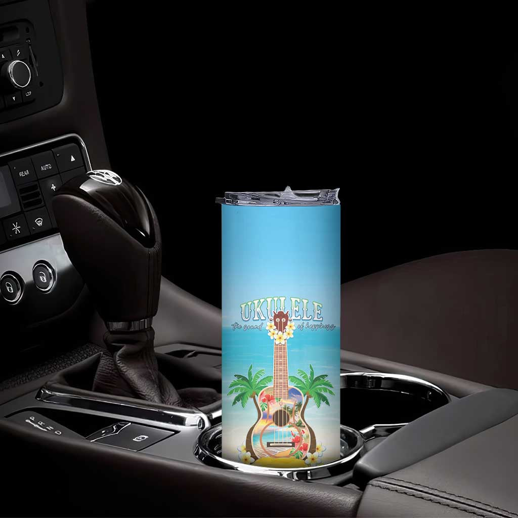 Hawaiian Ukulele Skinny Tumbler Sound Of Happiness LT05 - Polynesian Pride