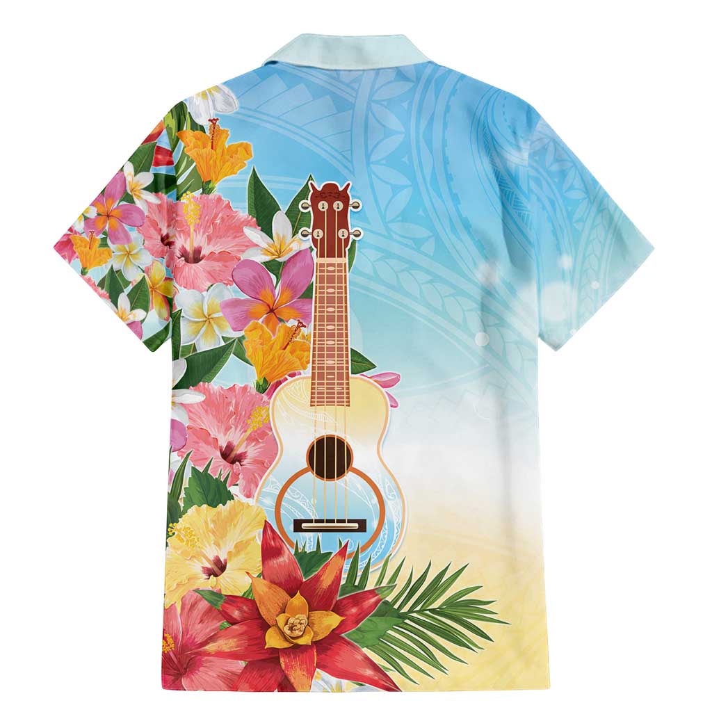 National Ukulele Day Family Matching Mermaid Dress and Hawaiian Shirt Tropical Vibe LT05 - Polynesian Pride