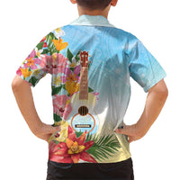 National Ukulele Day Kid Hawaiian Shirt Tropical Vibe LT05 - Polynesian Pride