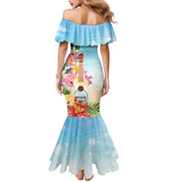National Ukulele Day Mermaid Dress Tropical Vibe LT05 - Polynesian Pride