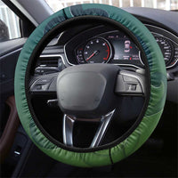 New Zealand Kea Bird Steering Wheel Cover With Maori Koru Fern LT05 - Polynesian Pride