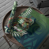 New Zealand Kea Bird Wrapping Paper With Maori Koru Fern LT05 - Polynesian Pride