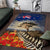 New Zealand ANZAC Day Area Rug The Lonesome Pine With Soldier Fern LT05 Blue - Polynesian Pride