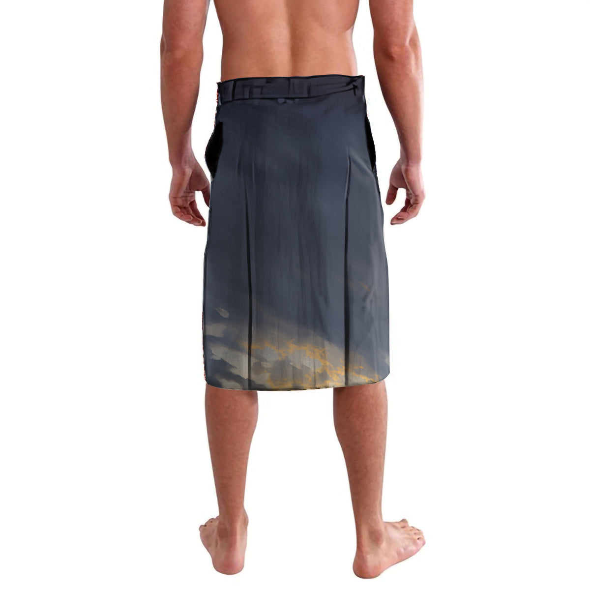 New Zealand ANZAC Day Lavalava The Lonesome Pine With Soldier Fern LT05 - Polynesian Pride