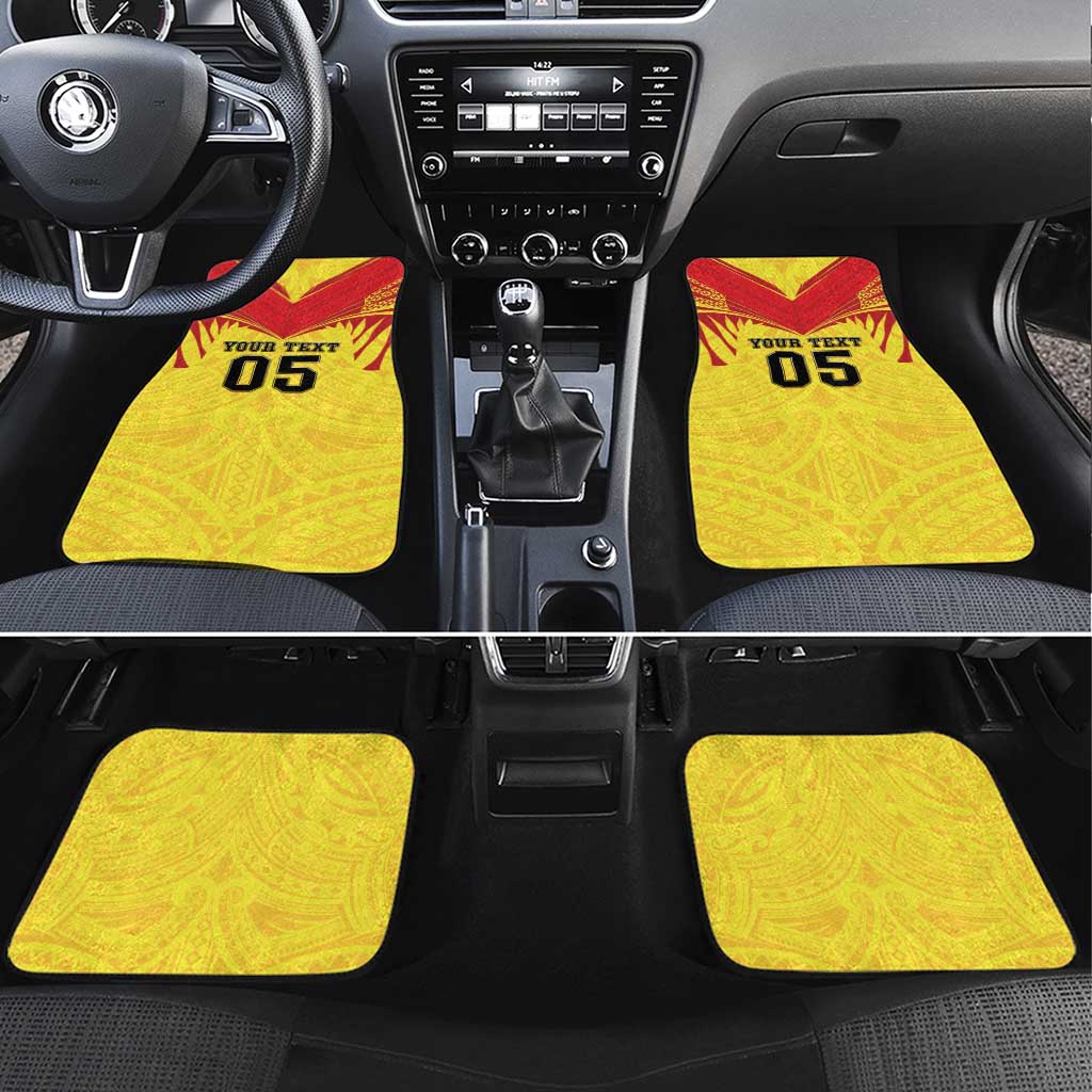 Papua New Guinea Rugby Custom Car Mats Kumuls Heritage