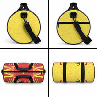 Papua New Guinea Rugby Duffle Bag Kumuls Heritage LT05 - Polynesian Pride