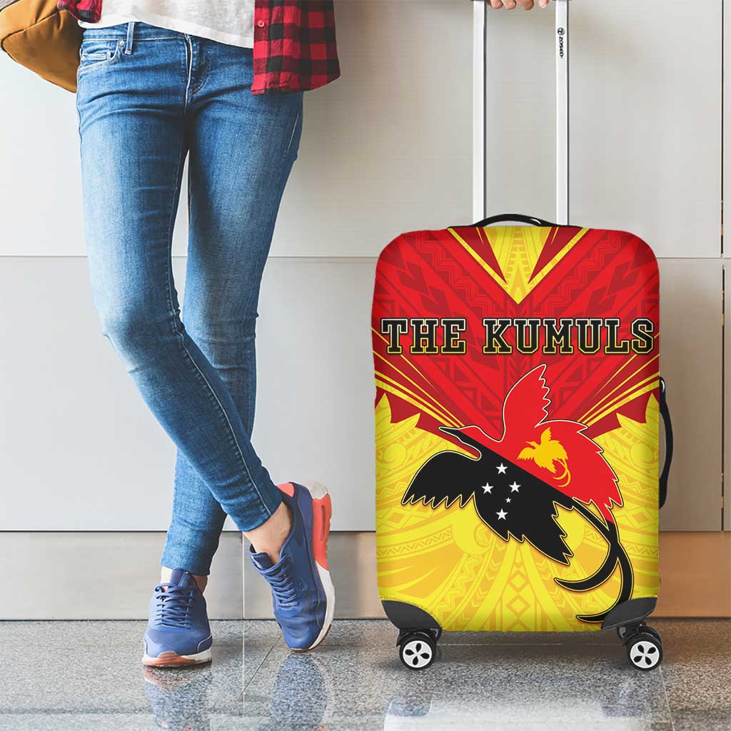 Papua New Guinea Rugby Luggage Cover Kumuls Heritage LT05 - Polynesian Pride