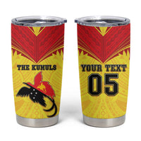 Papua New Guinea Rugby Custom Tumbler Cup Kumuls Heritage