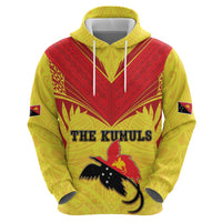 Papua New Guinea Rugby Custom Zip Hoodie Kumuls Heritage
