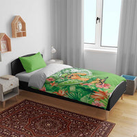 Aloha Hawaii St Patrick's Day Bedding Set Polynesian Style