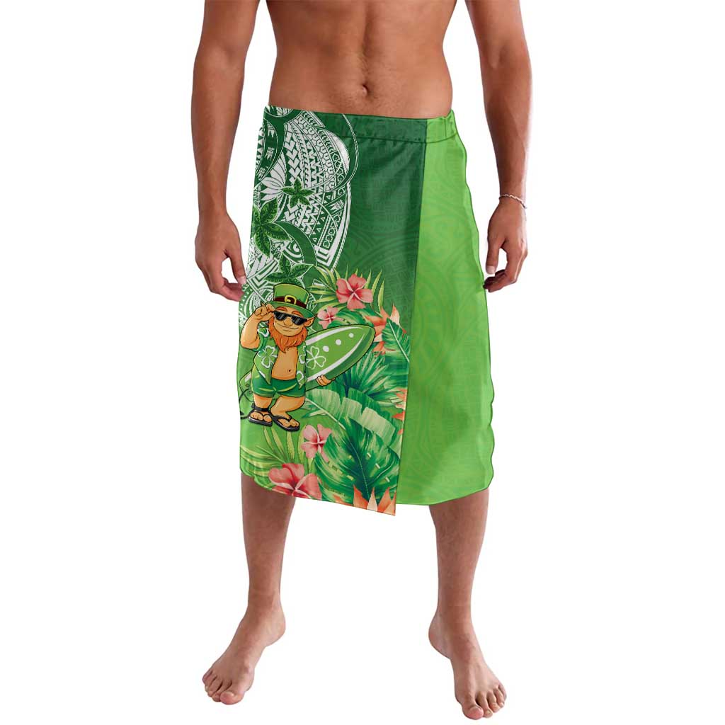 Aloha Hawaii St Patrick's Day Lavalava Polynesian Style