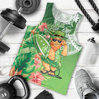 Aloha Hawaii St Patrick's Day Men Tank Top Polynesian Style