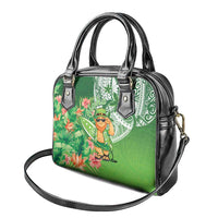 Aloha Hawaii St Patrick's Day Shoulder Handbag Polynesian Style
