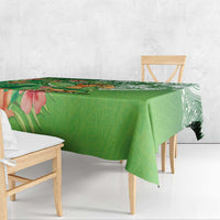 Aloha Hawaii St Patrick's Day Tablecloth Polynesian Style