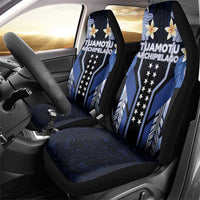 French Polynesia Tuamotu Archipelago Car Seat Cover Polynesian Pattern Unique Style