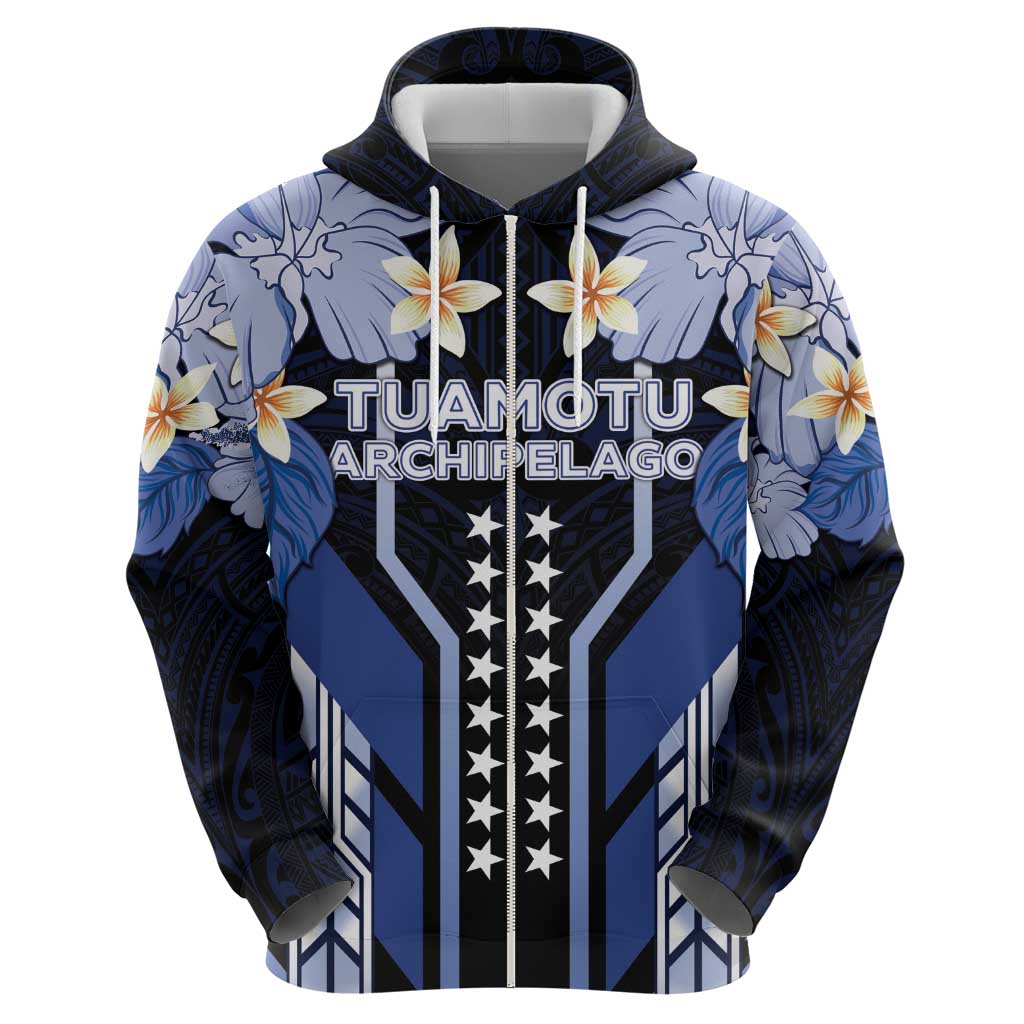French Polynesia Tuamotu Archipelago Hoodie Polynesian Pattern Unique Style