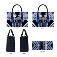 French Polynesia Tuamotu Archipelago Leather Bag Polynesian Pattern Unique Style