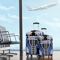 French Polynesia Tuamotu Archipelago Luggage Cover Polynesian Pattern Unique Style
