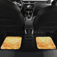 Australia And New Zealand ANZAC Day Car Mats Kangaroo And Kiwi Bird Soldiers Lest We Forget LT05 Set 2pcs - Back Yellow - Polynesian Pride