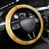 Australia And New Zealand ANZAC Day Steering Wheel Cover Kangaroo And Kiwi Bird Soldiers Lest We Forget LT05 Universal Fit Yellow - Polynesian Pride