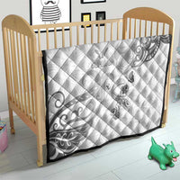 Brain Cancer Awareness Quilt Ribbon Polynesian Pattern