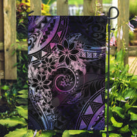 Polynesian Sunset Plumeria Garden Flag Galaxy Polynesian Tattoo LT05 Garden Flag Galaxy - Polynesian Pride