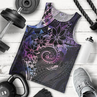 Polynesian Sunset Plumeria Men Tank Top Galaxy Polynesian Tattoo LT05 - Polynesian Pride
