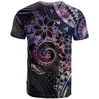 Polynesian Sunset Plumeria T Shirt Galaxy Polynesian Tattoo LT05 - Polynesian Pride