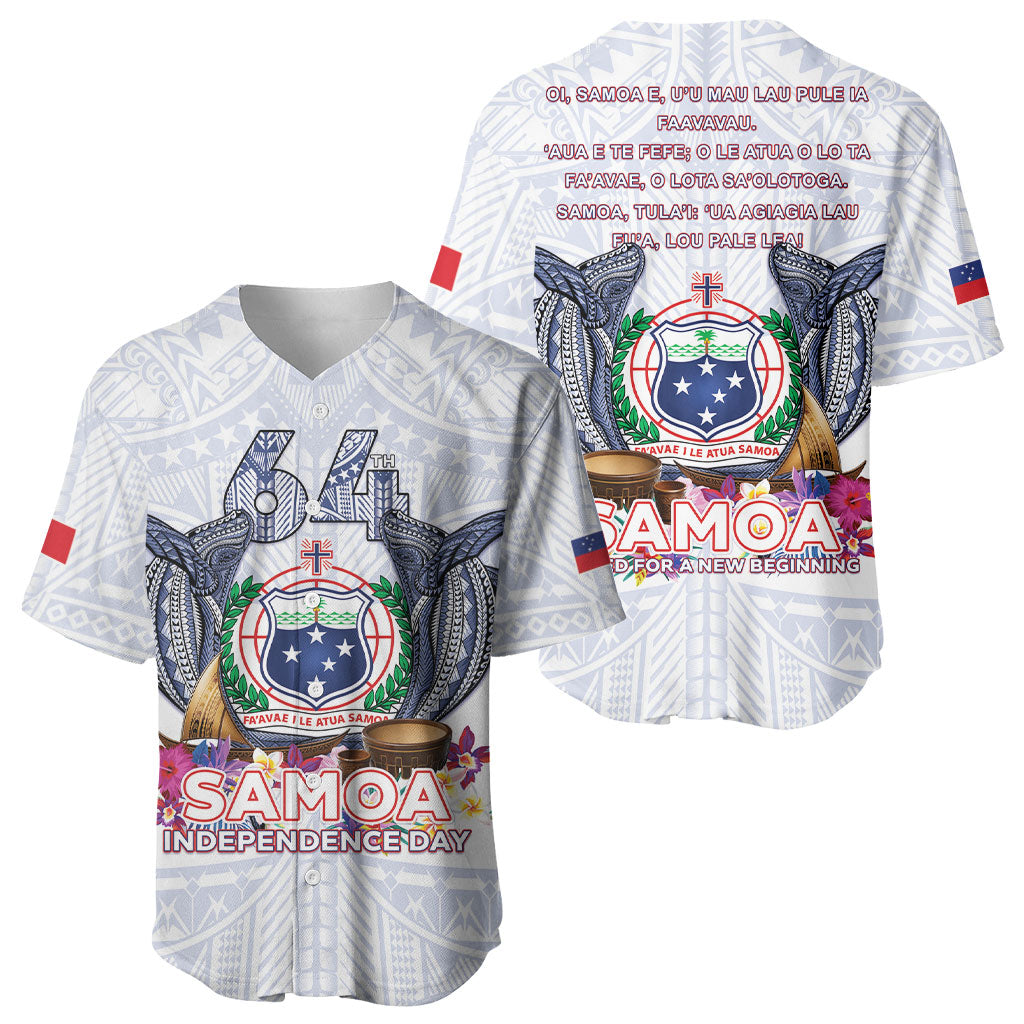 Samoa Independence Day Baseball Jersey Samoa United For A New Beginning