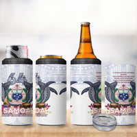 Samoa Independence Day 4 in 1 Can Cooler Tumbler Samoa United For A New Beginning