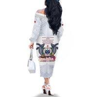 Samoa Independence Day Family Matching Off The Shoulder Long Sleeve Dress and Hawaiian Shirt Samoa United For A New Beginning LT05 - Polynesian Pride