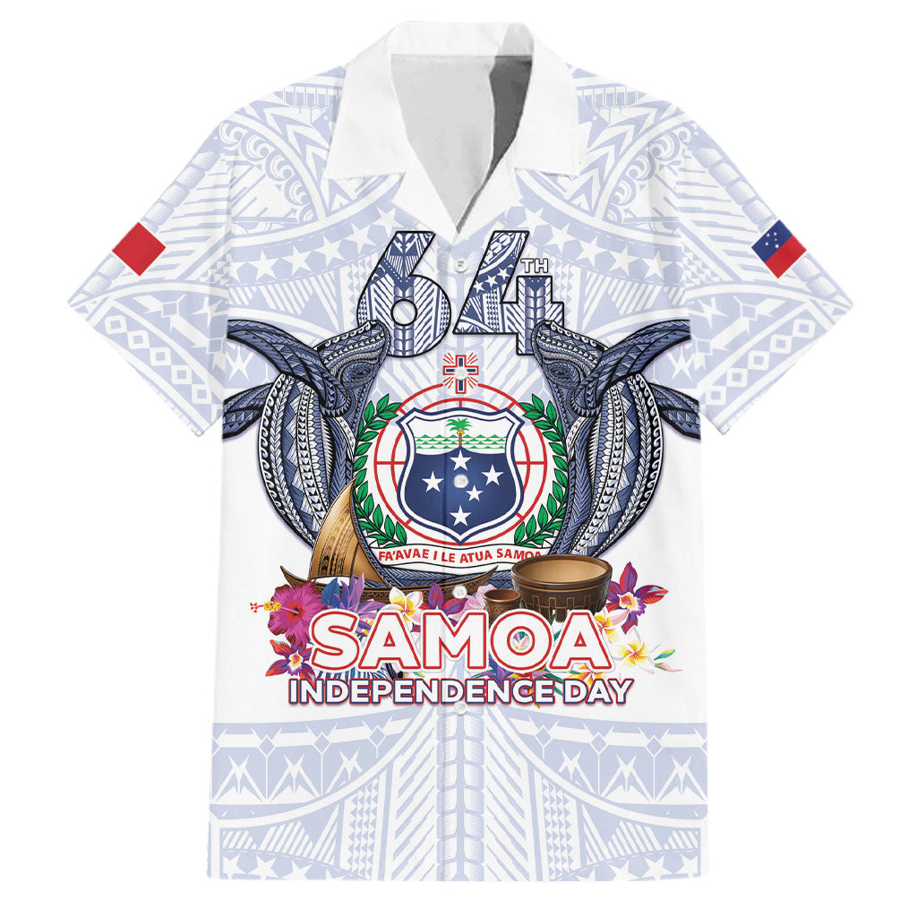 Samoa Independence Day Family Matching Off Shoulder Maxi Dress and Hawaiian Shirt Samoa United For A New Beginning