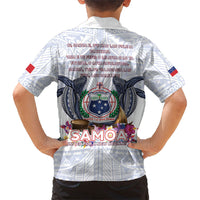 Samoa Independence Day Kid Hawaiian Shirt Samoa United For A New Beginning