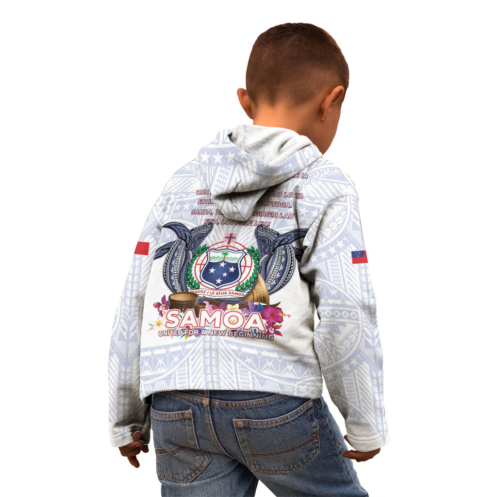 Samoa Independence Day Kid Hoodie Samoa United For A New Beginning
