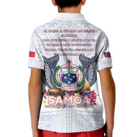 Samoa Independence Day Kid Polo Shirt Samoa United For A New Beginning