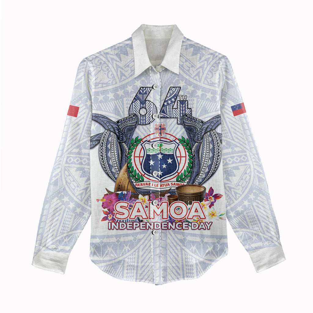 Samoa Independence Day Women Casual Shirt Samoa United For A New Beginning LT05 - Polynesian Pride