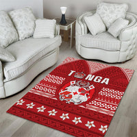 Tonga King Tupou VI Day Area Rug Traditional Tongan Kupesi Pattern LT05 - Polynesian Pride