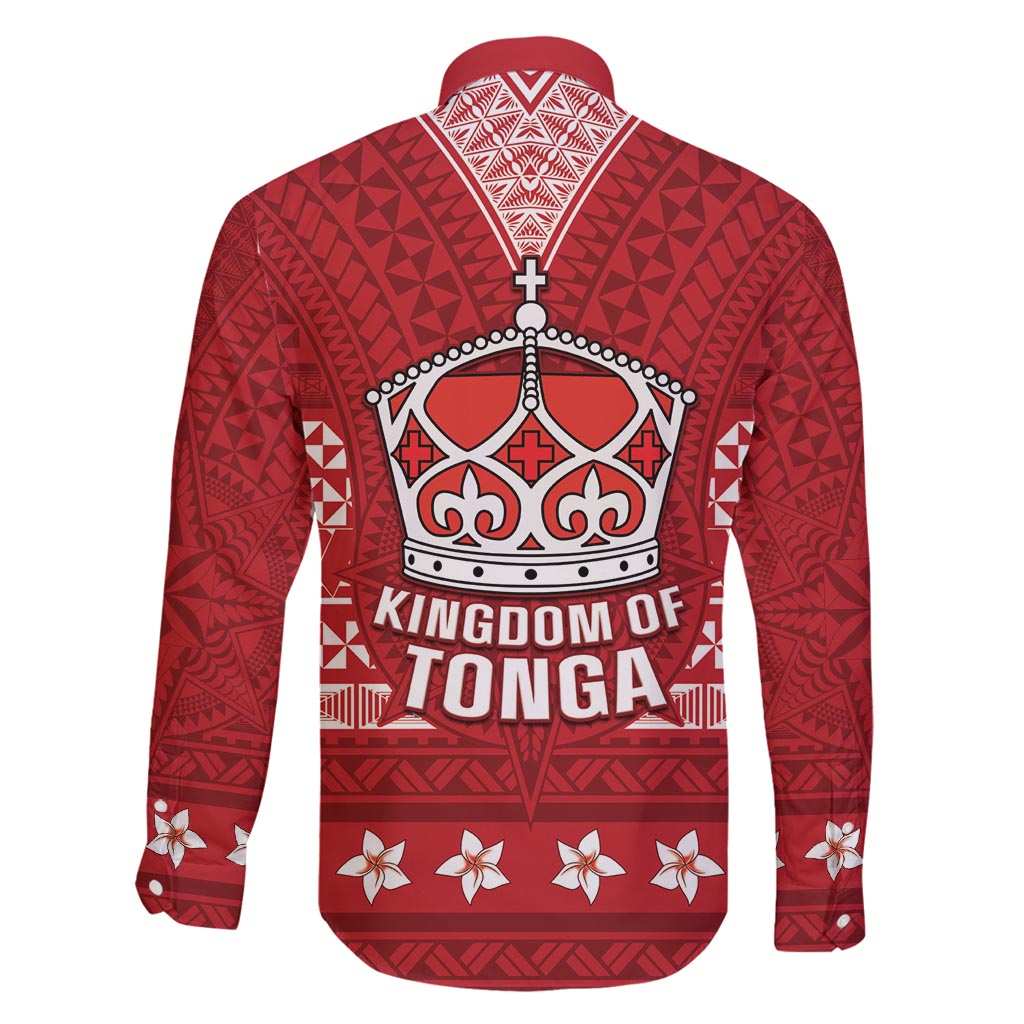 Tonga King Tupou VI Day Family Matching Off Shoulder Short Dress and Hawaiian Shirt Traditional Tongan Kupesi Pattern LT05 - Polynesian Pride