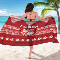 Tonga King Tupou VI Day Sarong Traditional Tongan Kupesi Pattern LT05 - Polynesian Pride