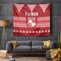 Tonga King Tupou VI Day Tapestry Traditional Tongan Kupesi Pattern LT05 - Polynesian Pride