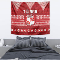 Tonga King Tupou VI Day Tapestry Traditional Tongan Kupesi Pattern LT05 - Polynesian Pride