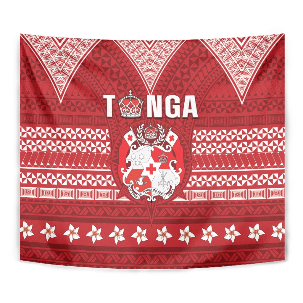 Tonga King Tupou VI Day Tapestry Traditional Tongan Kupesi Pattern LT05 - Polynesian Pride